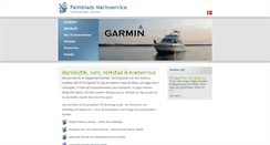 Desktop Screenshot of palmblads.se
